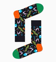Носки унисекс Happy Socks Party Party Sock разноцветные 36-40