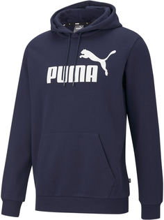 Худи мужское Puma Essential Big Logo Hoodie Fl синее S