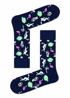 Носки унисекс Happy socks Park Sock PRK01 синие 36-40