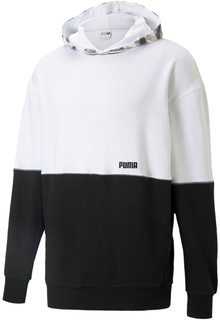 Худи мужское Puma Kontrast Hoodie белое M