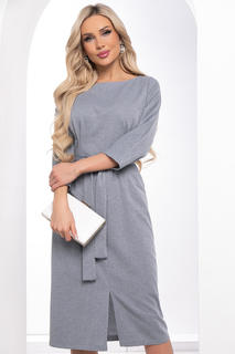 Платье женское LT Collection Жасмин серое 54 RU