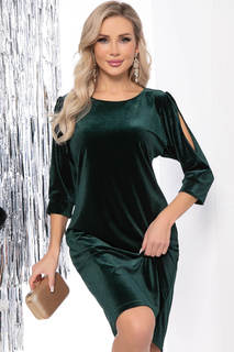 Платье женское LT Collection Торжество зеленое 48 RU
