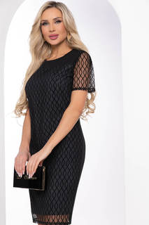 Платье женское LT Collection Паола черное 52 RU