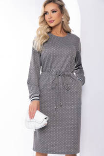 Платье женское LT Collection Верона серое 48 RU