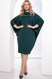 Платье женское LT Collection Алина зеленое 56 RU