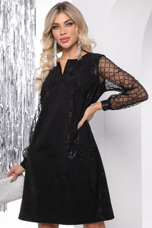Платье женское LT Collection Моника черное 50 RU