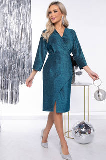 Платье женское LT Collection Беатрис голубое 50 RU