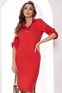 Платье женское LT Collection Сабина красное 50 RU