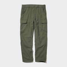 Брюки мужские UNIQLO 461602 хаки M