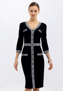 Платье женское GSFR 00504 черное 52 RU