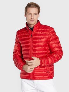 Куртка мужская Tommy Hilfiger MW0MW18763 красная S