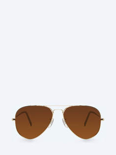 Солнезащитные очки унисекс Vitacci EV24052-4 золотые