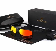 Солнцезащитные очки унисекс Kingseven N7180 оранжевые