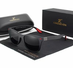 Солнцезащитные очки унисекс Kingseven N7366 черные