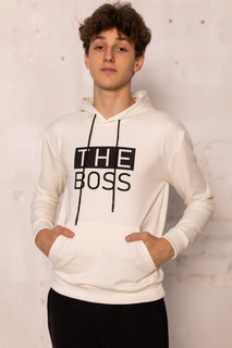 Худи мужское BLACKSI 2803 белое 3XL