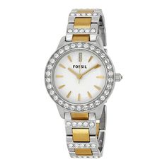 Наручные часы женские Fossil ES2409 золотистые