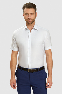 Рубашка мужская Kanzler 2S-421SL-11107-02 белая 45