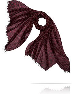 Палантин женский Michel Katana Gg.W40-MOSAIQUE/ красный, 200x100 см