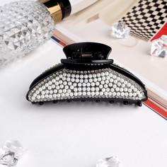 Заколка-краб женская 3502067-6p белая No Brand