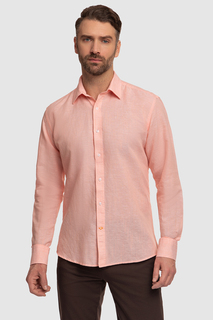 Рубашка мужская Kanzler 4S-408SL-1161-85 розовая 42