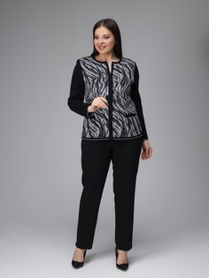 Жакет женский BONADI BONADI 1871 черный 58 RU