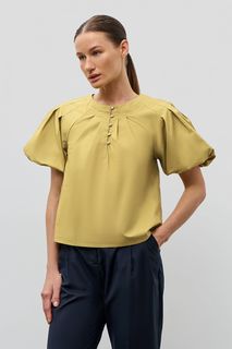 блуза женская Baon B1923031 зеленая XS
