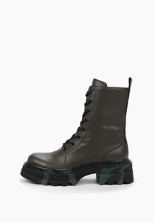 Ботинки женские ELROSSO зеленые 38 RU