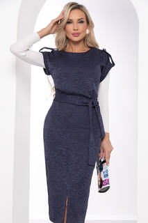 Платье женское LT Collection Путь к мечте синее 54 RU