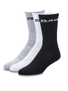 Комплект носков мужских Dakine 00169729 разноцветных 43-46, 3 пары