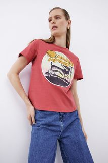футболка женская Baon B2324060 красная XS
