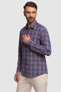 Рубашка мужская Kanzler 4S-408RL-1147-15 синяя 46