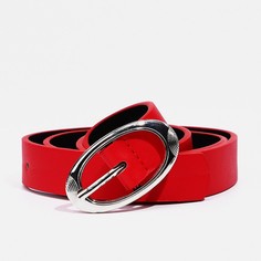 Ремень женский Клевер красный, 100 см No Brand