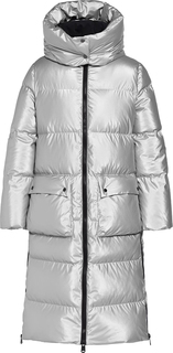 Пуховик-пальто женский Goldbergh Jett Down Coat 22/23 серебристый 38 EU