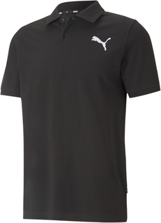 Футболка мужская Puma Essentials Pique Polo черная XS