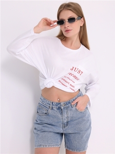 Туника женская Апрель 666жен001РП белая 100/164