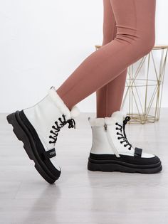 Ботинки женские VIDEYA CS23-20 белые 37 EU