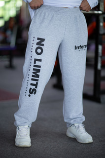 Спортивные брюки мужские INFERNO style Б-003-001 серые M