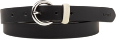 Ремень женский Levis Women Ceinture Larkspur Belt черный, 80 см Levis®