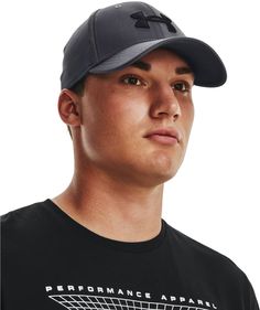 Бейсболка мужская Under Armour MenS Blitzing серая, р. 58-61