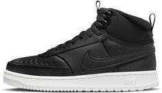 Кеды мужские Nike M Court Vision Mid Winter черные 11 US