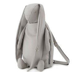 Рюкзак женский Caselife заяц серый перламутровый