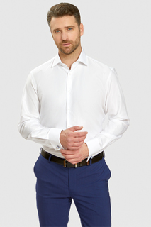 Рубашка мужская Kanzler 2S-401SL-1188-02 белая 42