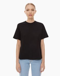 Футболка женская Gloria Jeans GKT019525 черная XL