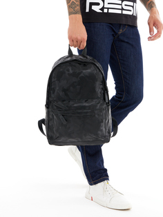 Рюкзак унисекс RESIN bagcamuf черный, 48х39х6 см