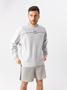 Свитшот мужской Adidas, GD9308, серый, XXL