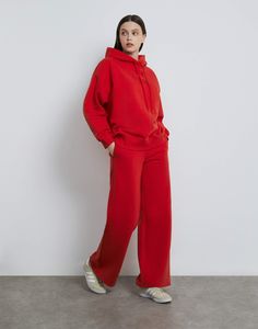 Спортивные брюки женские Gloria Jeans GAC020946 красные S/164 (40-42)