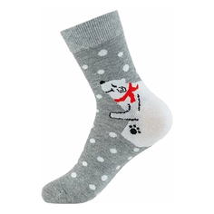 Носки женские Без бренда серые 36-39