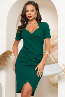 Платье женское LT Collection Ах, какая женщина! зеленое 48 RU