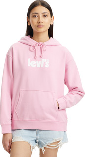 Худи женское Levis Women Graphic Standard Hoodie розовое S Levis®
