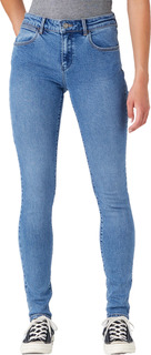 Джинсы женские Wrangler Women Skinny Jeans голубые 30/32